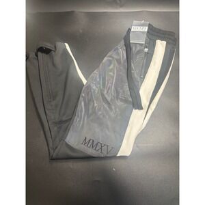Guapi NEW Mens Black White Reflective Joggers Limited Edition GVAPI MMXV Size 34